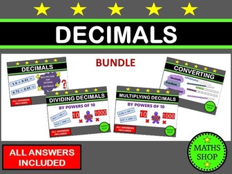 Decimals Bundle