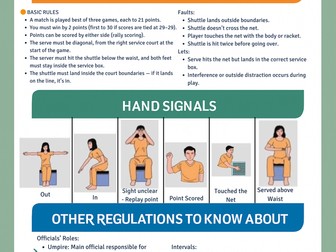 PE Sports Help Sheets