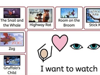 I want to watch visual