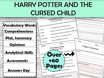 Harry Potter and the Cursed Child Novel Study