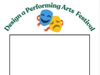 Design a Performing Arts Festival Cover Work