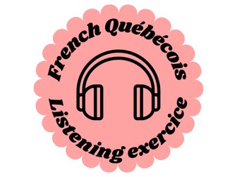 French Listening Exercices for Y7 - 5 subjects