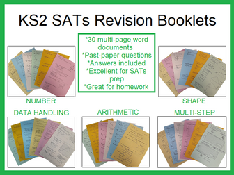 KS2 SATs Revision Booklets (Maths)