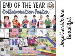 End of the Year Activity - Collaboration Poster and Writing Project
