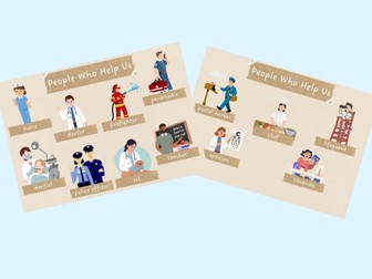 EYFS People Who Help Us Bundle