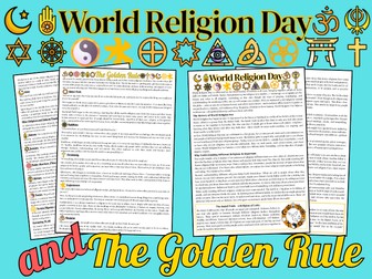 World Religion Day & Golden Rule