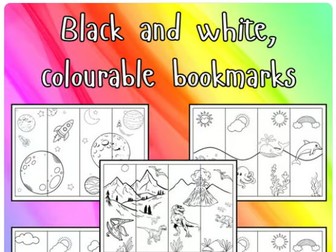 Colouring Bookmarks