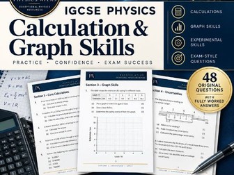 IGCSE Physics Calculation & Graph Skills | Maths, Uncertainty & Practicals