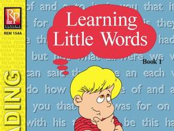 Learning Little Words (Book 1)