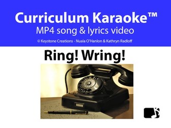 'RING! WRING!' (Grades 3-7) ~ Song Video (Technology) l Distance Learning