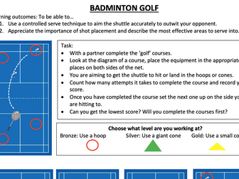 Badminton Golf