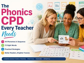 The Phonics CPD Every Teacher Needs: Practical Strategies for Early Reading Success