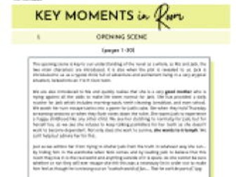 Room Notes - Key Moments