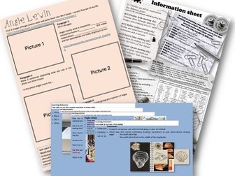 Year 10 - GCSE Textiles: Beach Life Project & Angie Lewin Artist Study Bundle