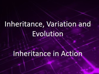 New AQA (9-1) GCSE Biology IVE: Inheritance & Genetics in Action (4.6.1.6)