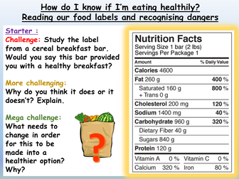 Healthy Eating and Nutrition