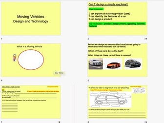 Moving Vehicles- Design a moving vehicle-DT