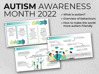 Autism Awareness Month 2022 Assembly
