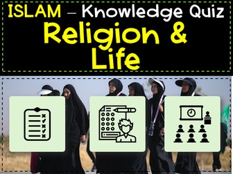 Islam religion and Life Test