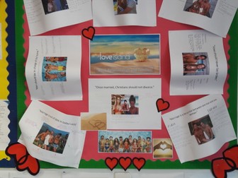 Love Island Relationships display/revision