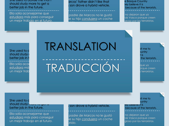 A2 Translation Exercise PowerPoint