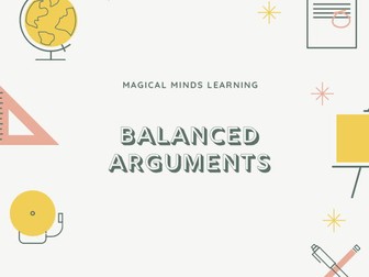 Balanced Arguments & Vocabulary