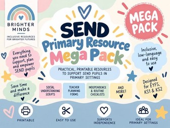 Ultimate Primary SEND Mega Bundle | 100+ Visual Supports, SEN Resources & Teacher Tools