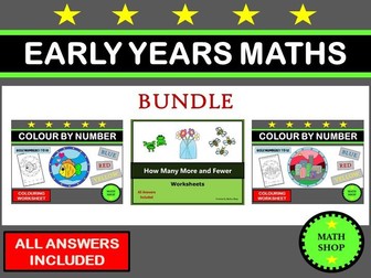 Early Years Maths Bundle