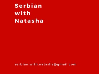 Serbian for foreigners with Natasha # Sentence linkers