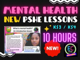 Mental Health PSHE