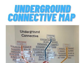 Underground Connective Map / Display Kit (Fully customisable and printable)