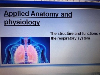 AQA GCSE PE Work booklet and teaching powerpoint for Respiratory System