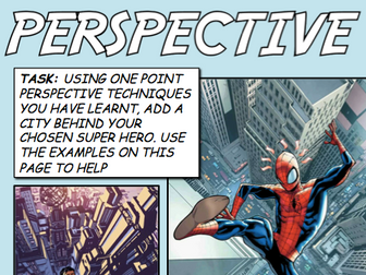 Perspective - Superhero task