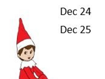Elf on the shelf checklist