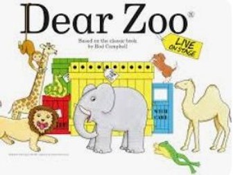 Dear Zoo SEN Activity Pack around comprehension.