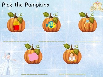 Cinderella Pick the Pumpkins Writing