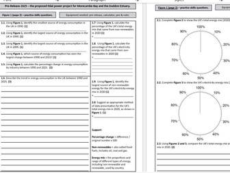 Geography Pre-Release 2025 - Skills Practice Booklet