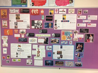 Sociology theories display! or Theory overview sheets for students