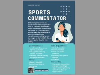 Careers In Sport Posters - Updated