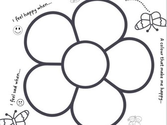 Transition Flower: All About Me PSHE Activity