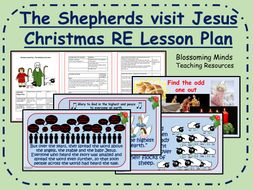 KS2 Christmas RE Lesson - The shepherds visit Jesus