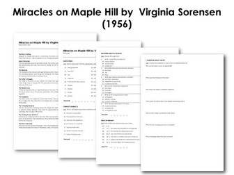 Miracles on Maple Hill by  Virginia Sorensen (1956)