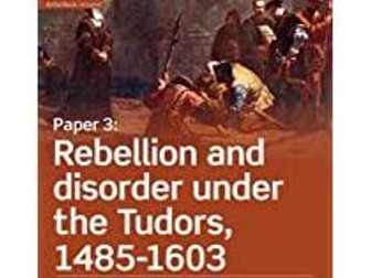 Tudor Rebellions DS1: How did Henry Tudor become king?