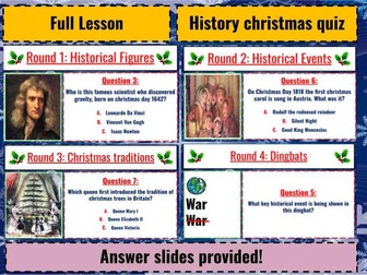 Christmas Quiz - History