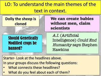 Frankenstein- Themes in context