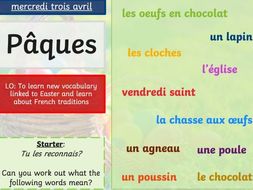 Pâques (Easter in France) | Teaching Resources