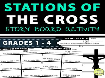 Stations Of The Cross Storyboard Activity