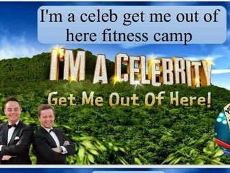 I'm a celeb fitness camp