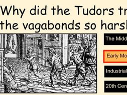 *FULL LESSON* Why Did the Tudors Treat the Vagabonds so Harshly? Crime and Punishment and Tudors