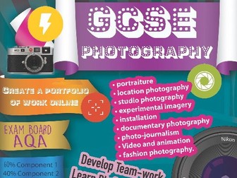 GCSE Photography promotion